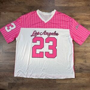 New, Woman’s pink Los Angeles sports Shirt